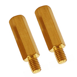 Brass Male Female Pillars